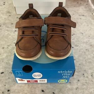Stride Rite Ethan Brown Kids Shoes